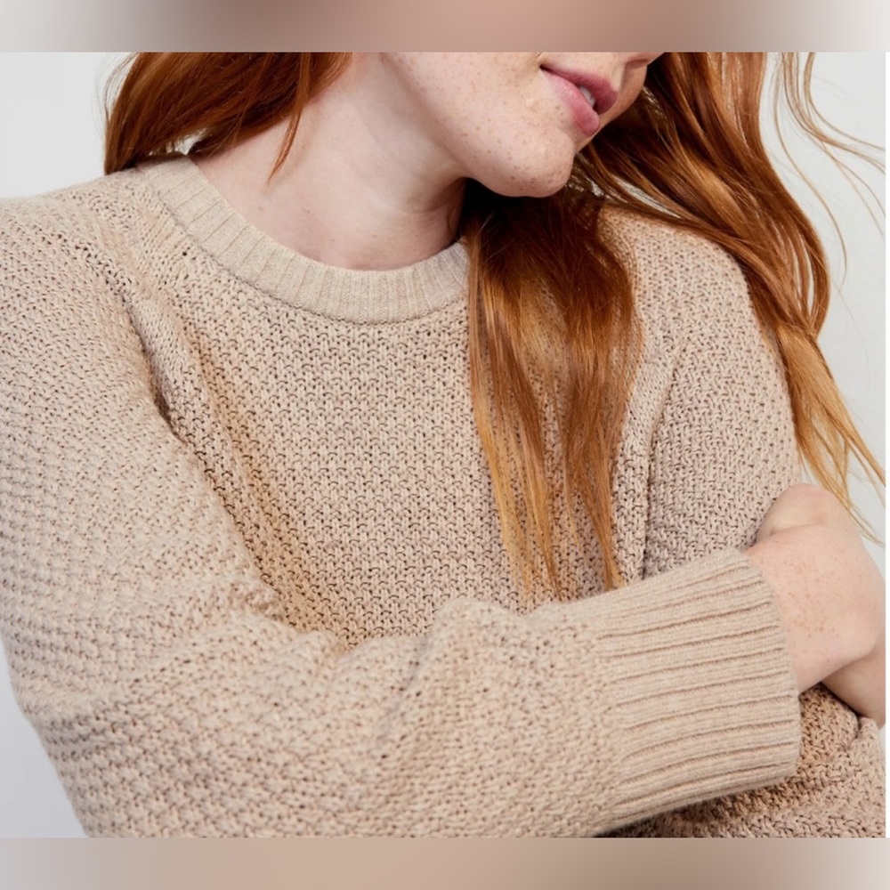 Old Navy loose textured tunic sweater
